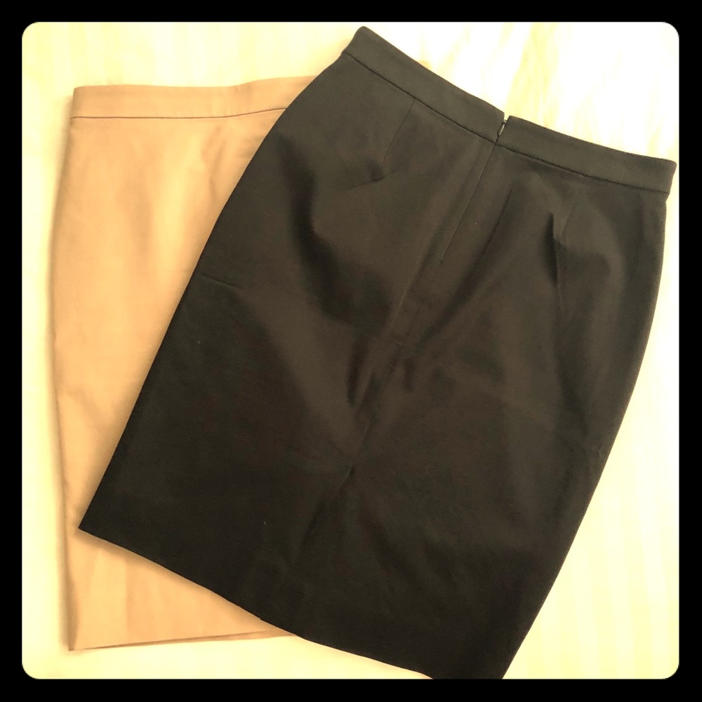 2pk J.Crew No.2 Pencil Skirt in 6 Reg
